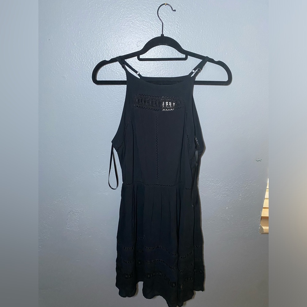 NWT Sam Edelman Crochet Eyelet Cut Out Mini Dress - Size 12
